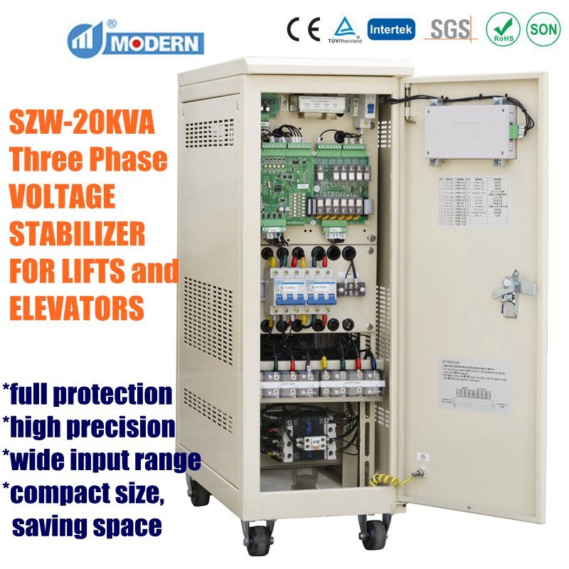 15kVA 20kVA 30kVA Three Phase AC Automatic Voltage Stabilizer